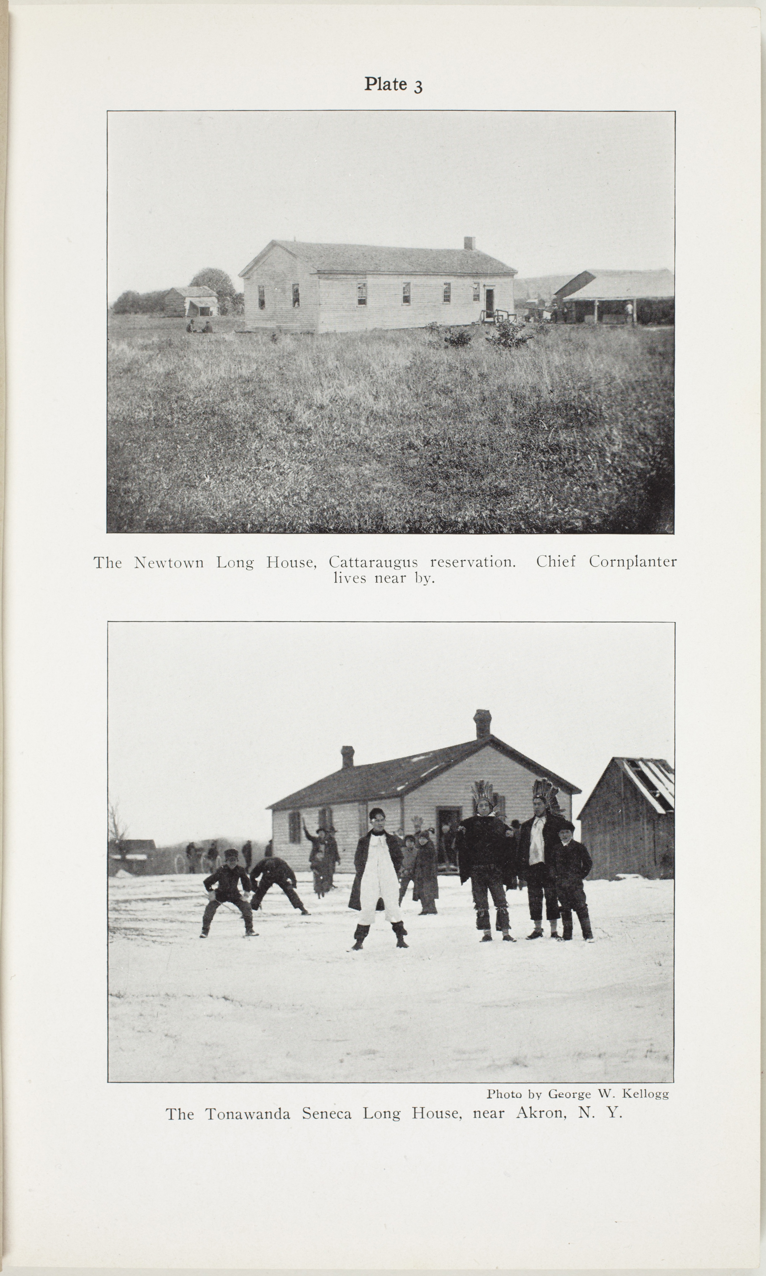 Plate 03: Newtown Long House & Tonawanda Seneca Long House